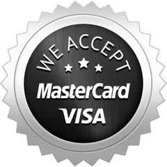master card visa accept